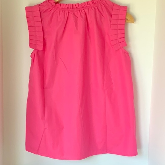 Periwinkle Collection hot pink blouse - Picture 3 of 3